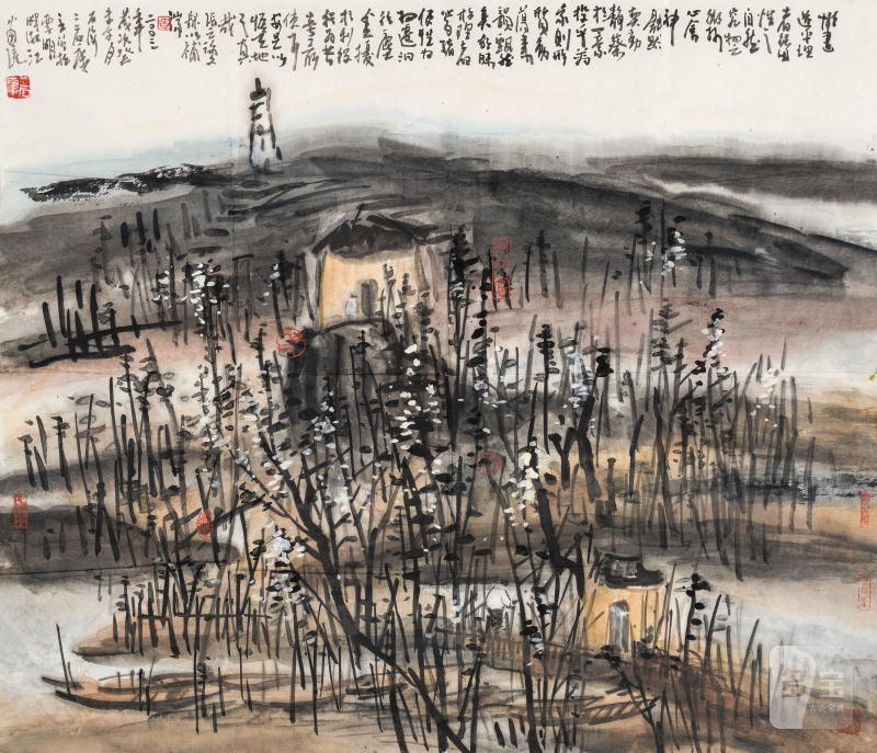 曾 宓 1933-2022 雷峰塔 - 图2